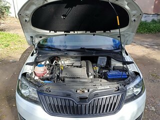 2017 Skoda Rapid I, белый, 1350000 рублей, вид 3