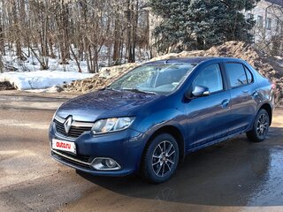 2016 Renault Logan II, синий, 700000 рублей, вид 1