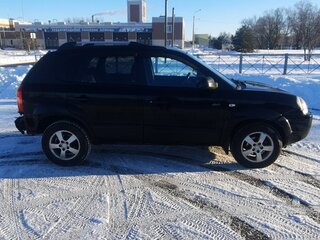 2007 Hyundai Tucson I, чёрный, 999000 рублей, вид 4