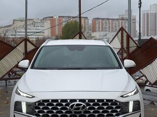 2021 Hyundai Santa Fe IV Рестайлинг, белый, 3500000 рублей, вид 2