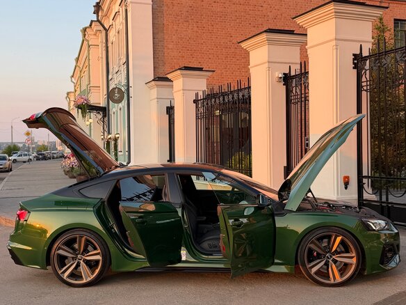 2020 Audi RS 5 Sportback II (F5) Рестайлинг, зелёный, 7100000 рублей - вид 9