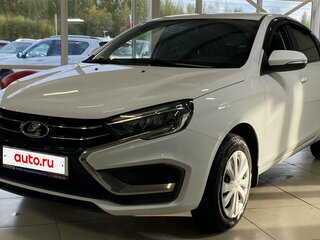 2024 Lada (ВАЗ) Vesta I Рестайлинг (NG), белый, 1140000 рублей, вид 3