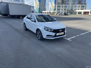 2015 Lada (ВАЗ) Vesta I, белый, 850000 рублей, вид 3