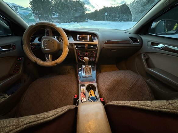 2009 Audi A4 IV (B8), бежевый, 950000 рублей - вид 8