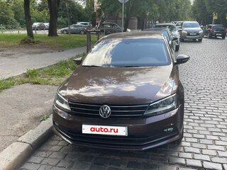 2015 Volkswagen Jetta VI Рестайлинг, коричневый, 1250000 рублей, вид 1