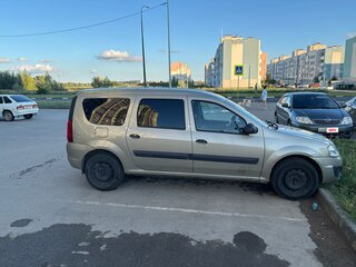 2012 Lada (ВАЗ) Largus I, серый, 570000 рублей, вид 2