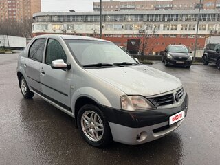 2007 Renault Logan I, серый, 155000 рублей, вид 2