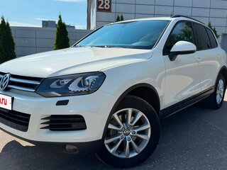 2011 Volkswagen Touareg II, белый, 1780000 рублей, вид 2