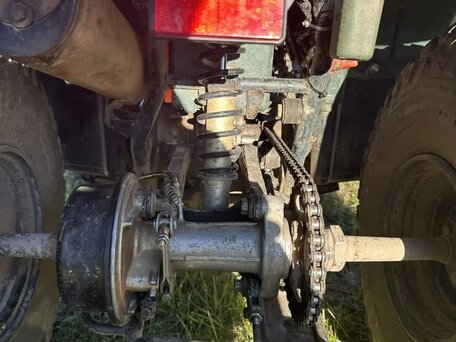 2012 Yamaha Grizzly 125, зелёный, 250000 рублей, вид 3