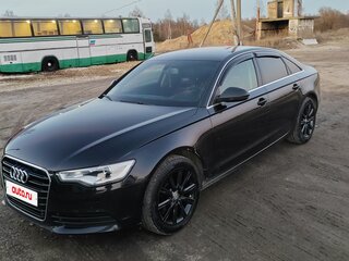 2014 Audi A6 IV (C7), чёрный, 1450000 рублей, вид 1
