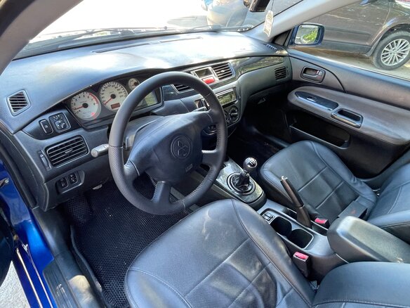 2005 Mitsubishi Lancer IX Рестайлинг, синий, 320000 рублей - вид 12