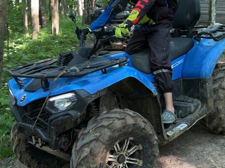 2023 CFMoto CFORCE 500 Basic, синий, 530000 рублей, вид 2