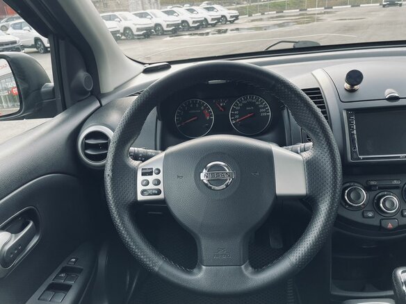 2010 Nissan Note I Рестайлинг, чёрный - вид 14