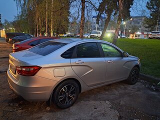 2018 Lada (ВАЗ) Vesta CNG I, серебристый, 770000 рублей, вид 3