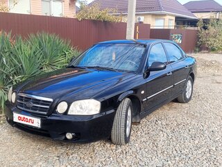 2004 Kia Magentis I Рестайлинг, чёрный, 360000 рублей, вид 1