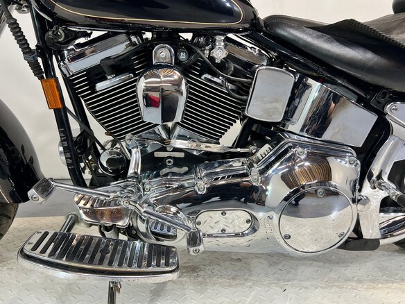 1998 Harley-Davidson Fat Boy, чёрный, 770000 рублей - вид 19