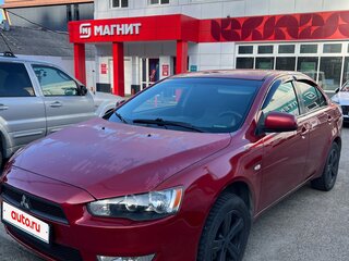 2008 Mitsubishi Lancer X, красный, 600000 рублей, вид 2