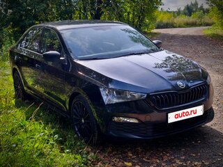 2022 Skoda Rapid II, чёрный, 1960000 рублей, вид 5