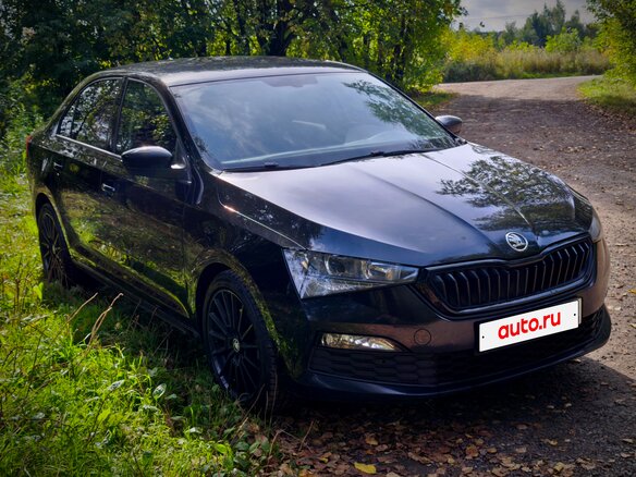 2022 Skoda Rapid II, чёрный - вид 4