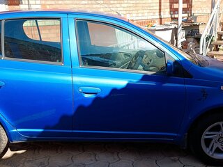 2001 Toyota Vitz I (P10), синий, 400000 рублей, вид 2
