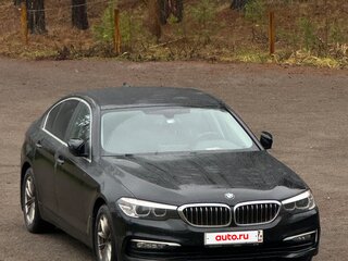 2017 BMW 5 серии 530d xDrive VII (G30/G31/G38), чёрный, 2744000 рублей, вид 2