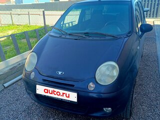 2007 Daewoo Matiz I Рестайлинг, синий, 160000 рублей, вид 2