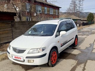 1999 Mazda Premacy I (CP), белый, 375000 рублей, вид 1