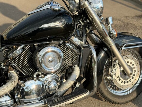 2003 Yamaha XVS1100, чёрный, 445000 рублей - вид 13