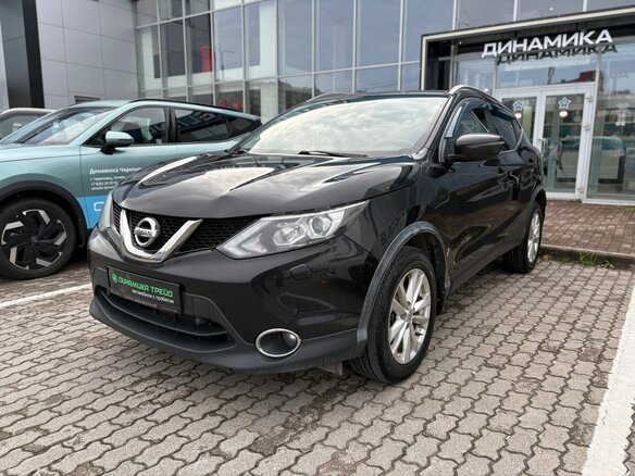 2017 Nissan Qashqai II, чёрный