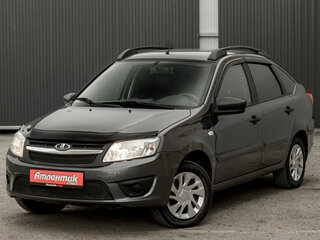 2018 Lada (ВАЗ) Granta I, серый, 610000 рублей, вид 1