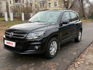 2014 Volkswagen Tiguan I Рестайлинг, чёрный, 1490000 рублей, вид 1