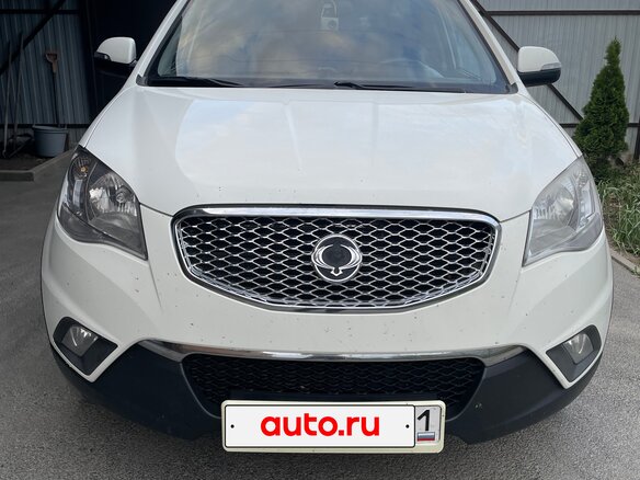2013 SsangYong Actyon II, белый, 900000 рублей - вид 1