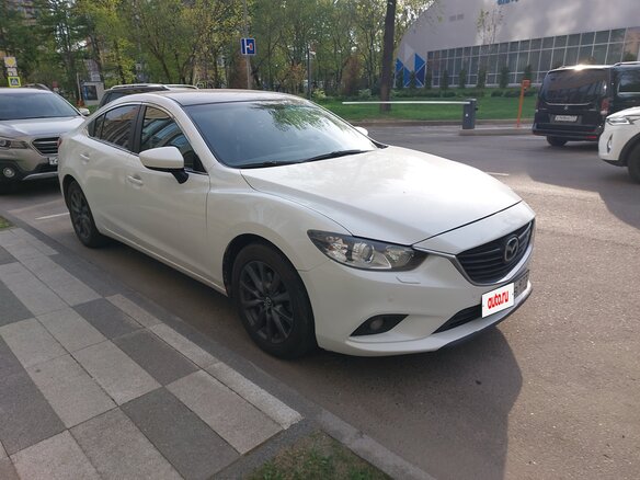 2015 Mazda 6 III (GJ) Рестайлинг, белый - вид 2