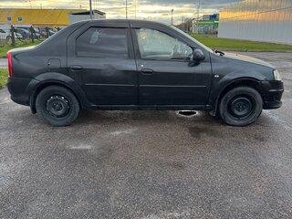 2013 Renault Logan I Рестайлинг, чёрный, 290000 рублей, вид 4