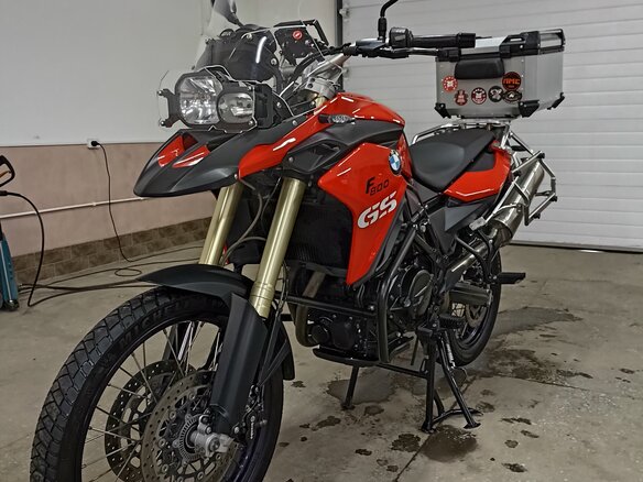 2015 BMW F 800 GS, красный, 795000 рублей - вид 3