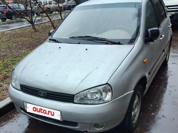 2008 Lada (ВАЗ) Kalina I, серебристый, 109000 рублей - вид 1