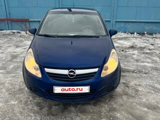2007 Opel Corsa D, синий, 550000 рублей, вид 1