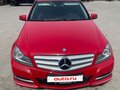 2011 Mercedes-Benz C-Класс 180 BlueEFFICIENCY III (W204) Рестайлинг, красный, 1750000 рублей