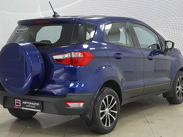 2018 Ford EcoSport II Рестайлинг, синий, 1170000 рублей - вид 3