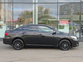 2010 Toyota Corolla X (E140, E150) Рестайлинг, чёрный, 823000 рублей, вид 4