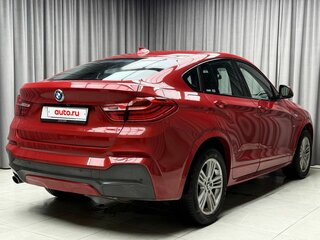 2017 BMW X4 20i I (F26), красный, 3149000 рублей, вид 4