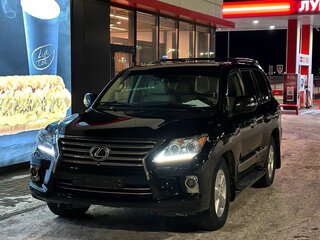 2013 Lexus LX 570 III Рестайлинг, чёрный, 4150000 рублей, вид 5