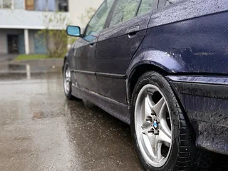 1996 BMW 3 серии 328i III (E36), синий, 450000 рублей, вид 3