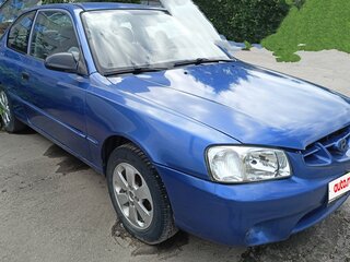 1999 Hyundai Accent II, синий, 270000 рублей, вид 3