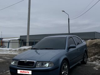 2008 Skoda Octavia I (A4) Рестайлинг, голубой, 650000 рублей, вид 2