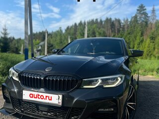 2020 BMW 3 серии 320d xDrive VII (G2x), чёрный, 3300000 рублей, вид 1