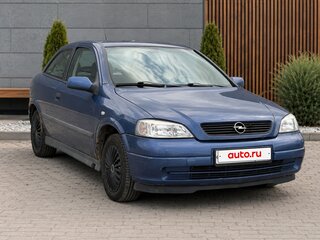 2002 Opel Astra G, синий, 170000 рублей, вид 4