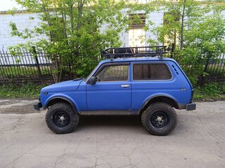 2011 Lada (ВАЗ) 2121 (4x4) I Рестайлинг, синий, 740000 рублей, вид 4