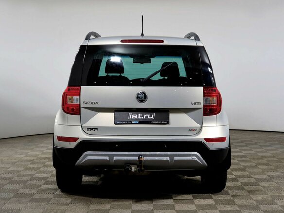 2015 Skoda Yeti I Рестайлинг, серебристый - вид 5