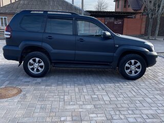 2008 Toyota Land Cruiser Prado 4-speed 120 Series Рестайлинг, синий, 2100000 рублей, вид 2